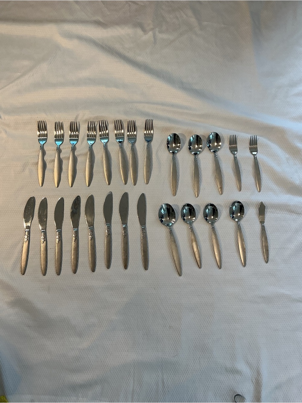 Pfaltzgraff Stainless Steel Flatware Set - Silver Tone